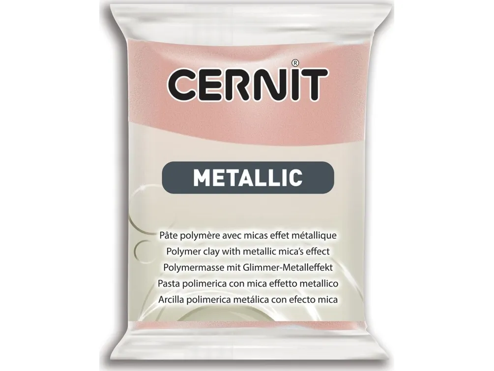 Cernit Metallic 052 56 g pink gold