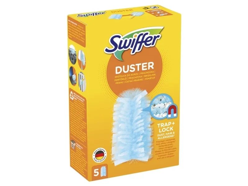 Swiffer Duster refill til støvmopp, 5 stk.
