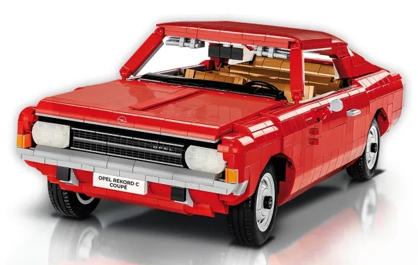 COBI Opel Rekord C Coupe, Byggeklosser, 10 år, 2195 stykker