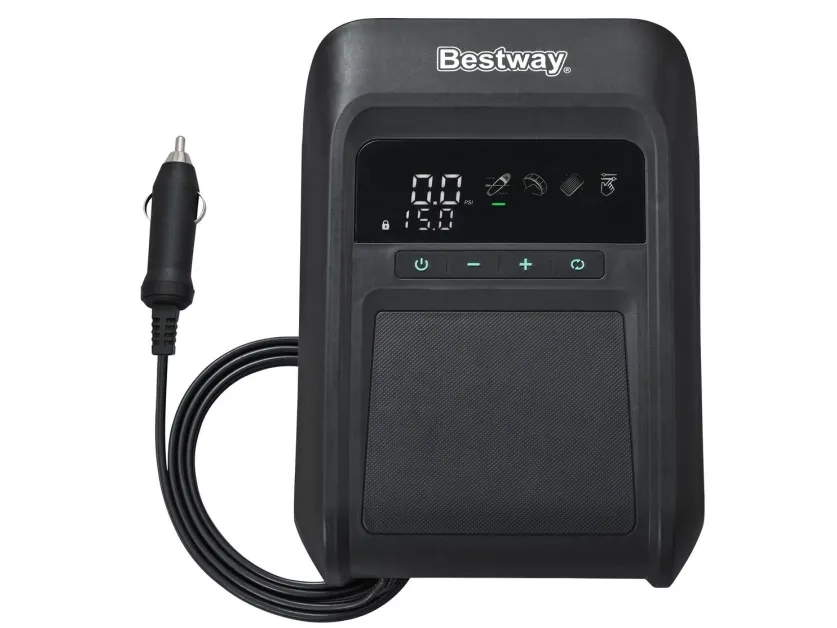 Bestway 12V PowerGrip SUP padlebrett DC elektronisk luftpumpe