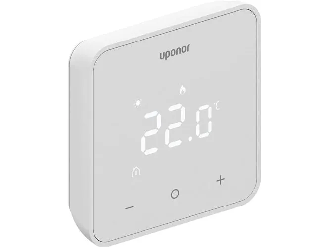 Uponor Smatrix Wave termostat - digital termostat trådløs hvid D+RH T-267
