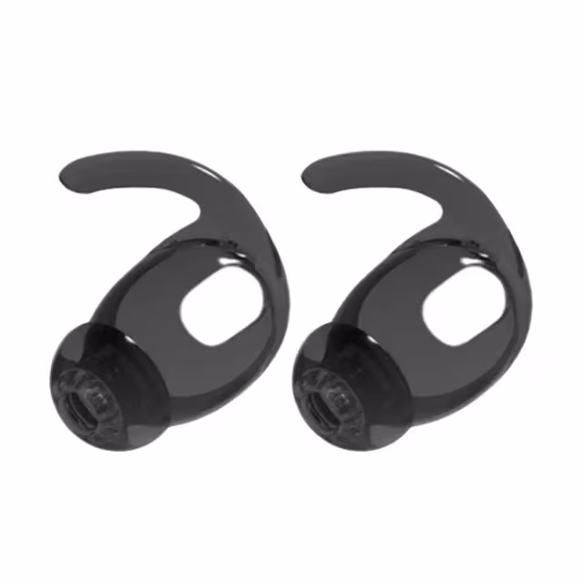 1-par TPE Ear Hooks (M) AirPods Pro (Gen4) - Svart