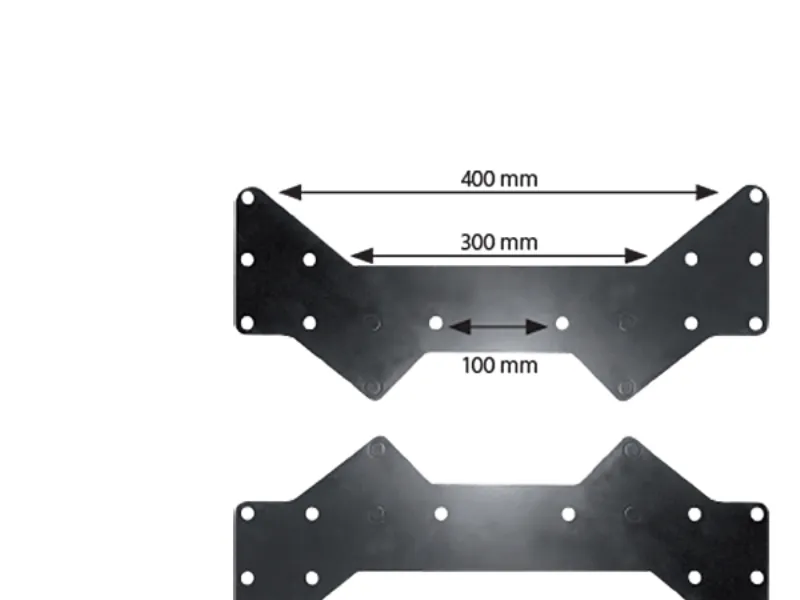 My Wall VESA-adapter - passer til serie: Universal svart
