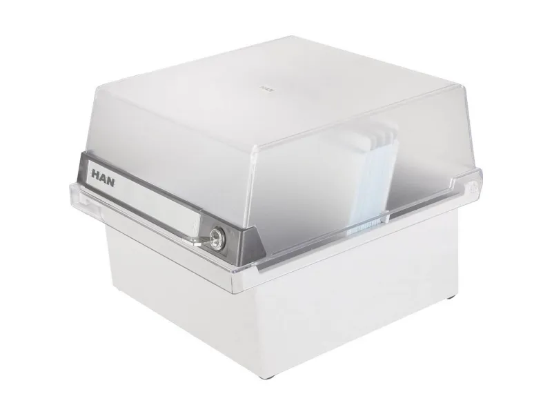 HAN Card index box A5, Grå, 800 ark, 1 stykker