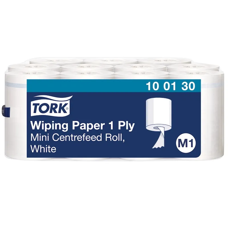 Aftørringsruller Tork M1 Standard mini centerfeed - (11 ruller pr. karton)