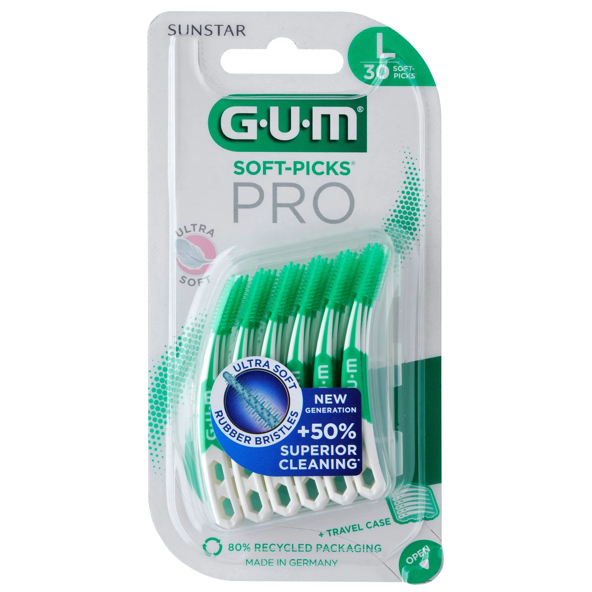 Sunstar GUM SOFT-PICKS PRO tannpirkere – Large