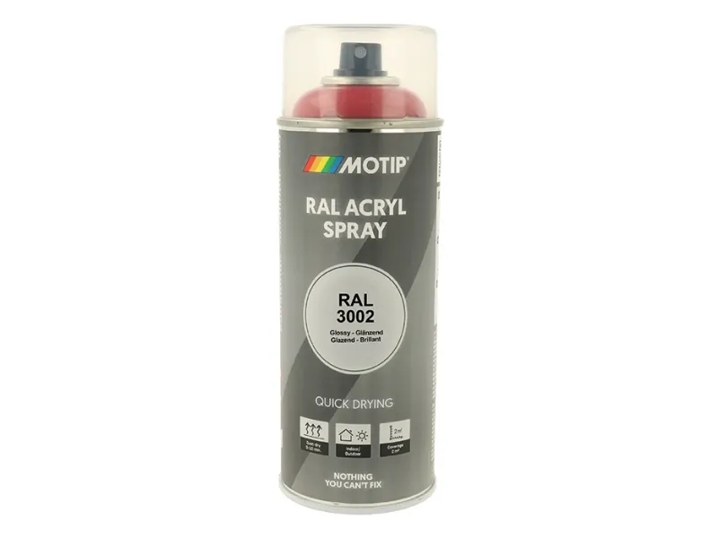 Motip Ral 3002 high gloss carmine red