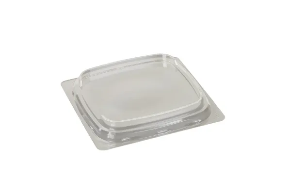 Plastlåg K 40D-3 L109xB109xH14mm APET Klar til M40-serien,952 stk/krt