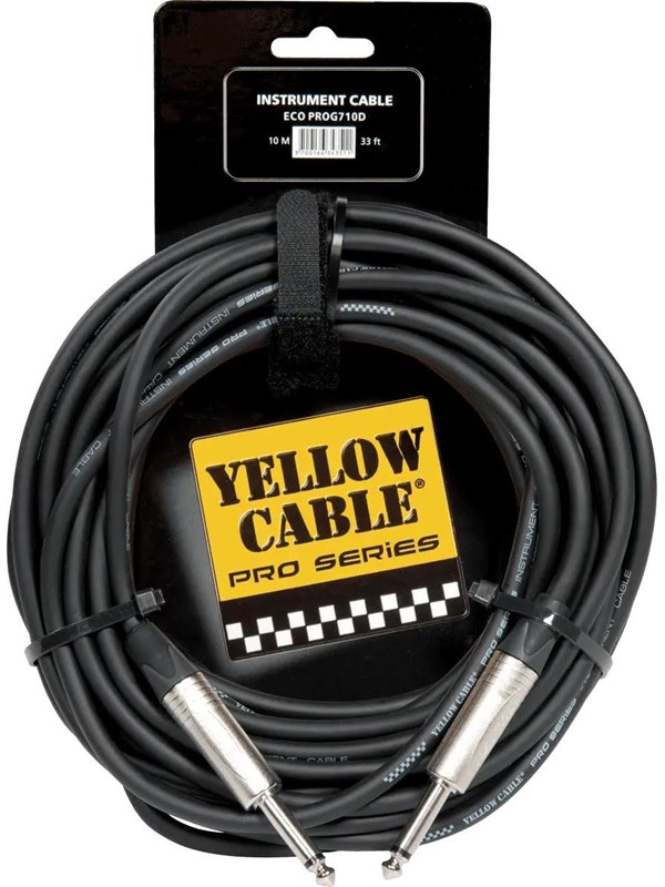 Yellow Cable PRO710D - Neutrik 1/4 jack/jack-kabel 10 meter