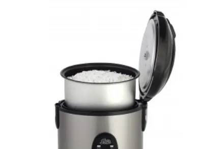 Solis Rice Cooker Compact Type 821 - Riskoker - 0.8 liter - 350 W - rustfritt stål