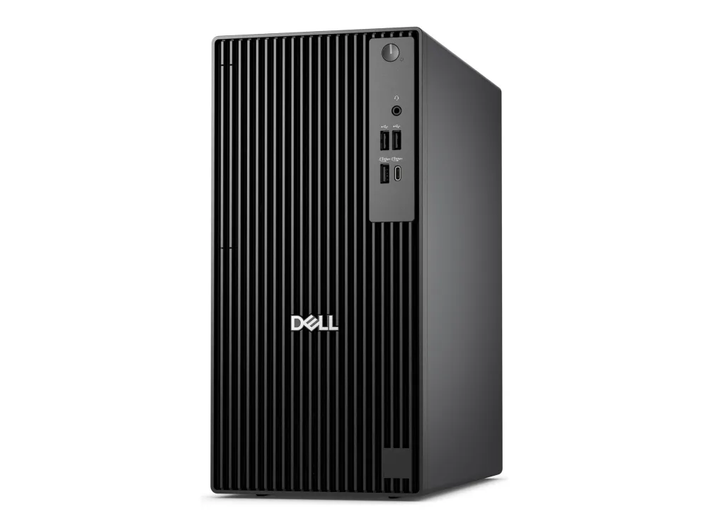 Dell Pro Tower QCT1250 - Tower Core i5 i5-14500 / opptil 5 GHz - RAM 16 GB - SSD 512 GB - NVMe - UHD Graphics 770 - Gigabit Ethernet - Win 11 Pro - display: ingen - svart - BTS - med 1 år Basic Onsite (AT, DE - 2 år)