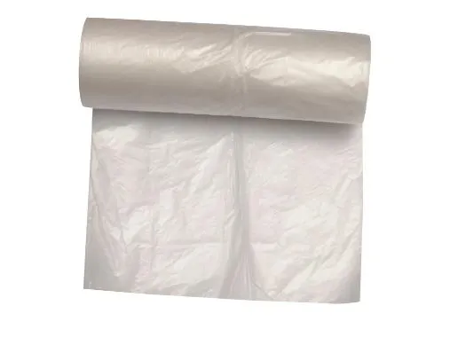 Spandepose 30ltr B500xL600mm 7my HDPE med Fals Kompakt Klar,50 stk/rl - (50 stk.)