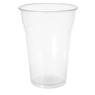Plastglass 75 cl Ø115x155 mm PP Klar, 25 stk/pose