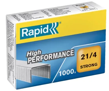 Stift Rapid Strong 21/4 galvanisert 1000 stk.