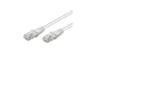 goobay - Nettverkskabel - RJ-45 (hann) til RJ-45 (hann) - 7.5 m - UTP - CAT 6 - formstøpt - hvit