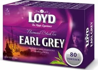 Loyd Earl Grey svart te ekspres 80 tb 120 g