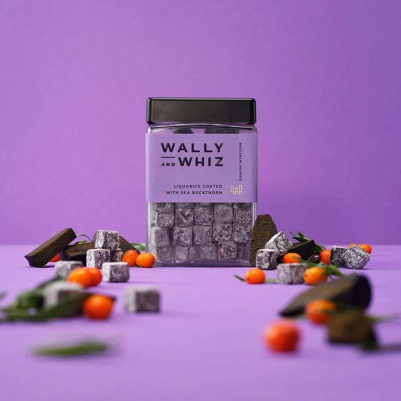 Wally And Whiz Lakrids med Havtorn Cube 240g