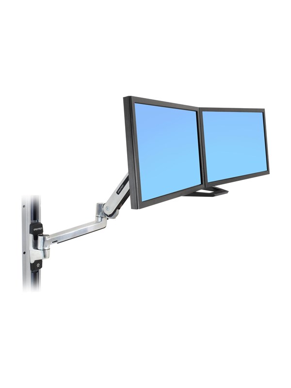 Ergotron Dual Monitor & Handle Kit - mounting kit