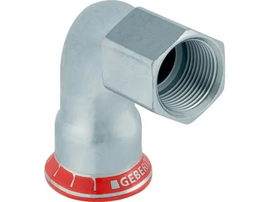 Geberit Mapress El-forzinket overgangsvinkel 90° med indvendigt gevind: d=28mm, Rp=1
