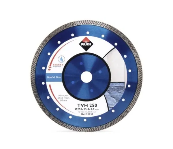 Rubi Diamond skive for harde materialer TURBO VIPER TVH 250mm (31937)