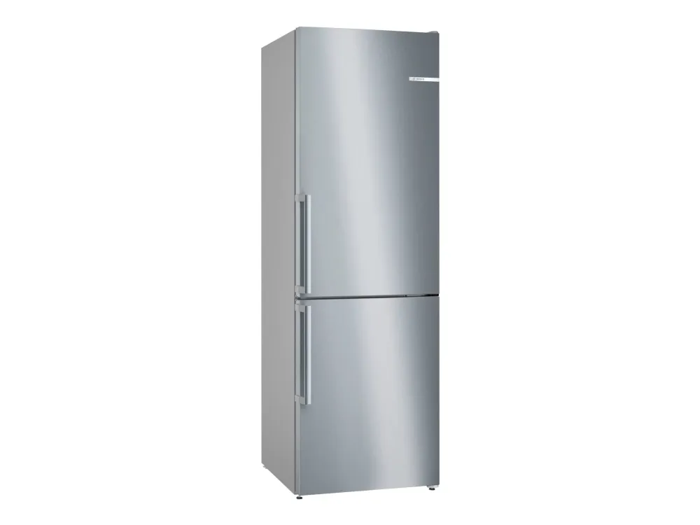 Bosch Serie | 4 KGN36VICT - Kjøleskap/fryser - bunnfryser - bredde: 60 cm - dybde: 66.5 cm - høyde: 186 cm - 321 liter - Klasse C - rustfritt stål