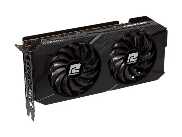 PowerColor Fighter Radeon RX 7600 - Grafikkort - Radeon RX 7600 - 8 GB GDDR6 - PCIe 4.0 x8 - 3 x DisplayPort, HDMI