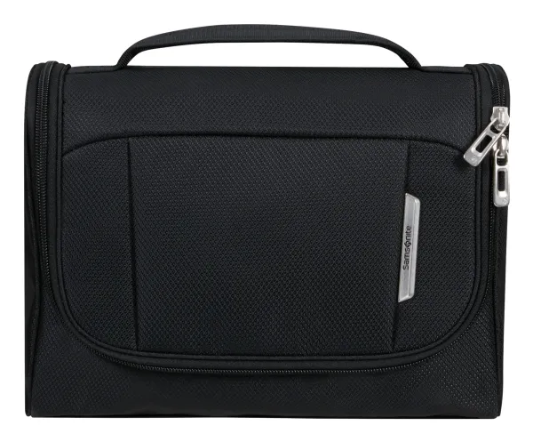 Samsonite Respark Toilet Kit, Unisex, Hånd-veske, Glidelås, Forlomme, Sort, Monokromatisk