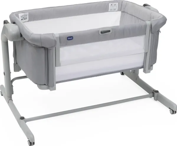 Chicco Next2Me Magic EVO Grey Mist sideseng