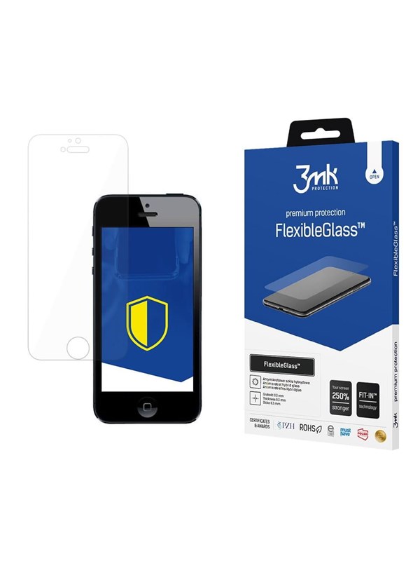 3mk FlexibleGlass™ Hybrid Glass for iPhone SE