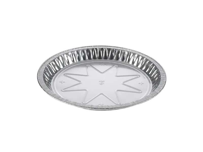 Foliebakke, Plus Pack, Rund kapacitet 700, Ø 249, højde 22 aluminium, aluminium, pakke a 100 stk 1-C