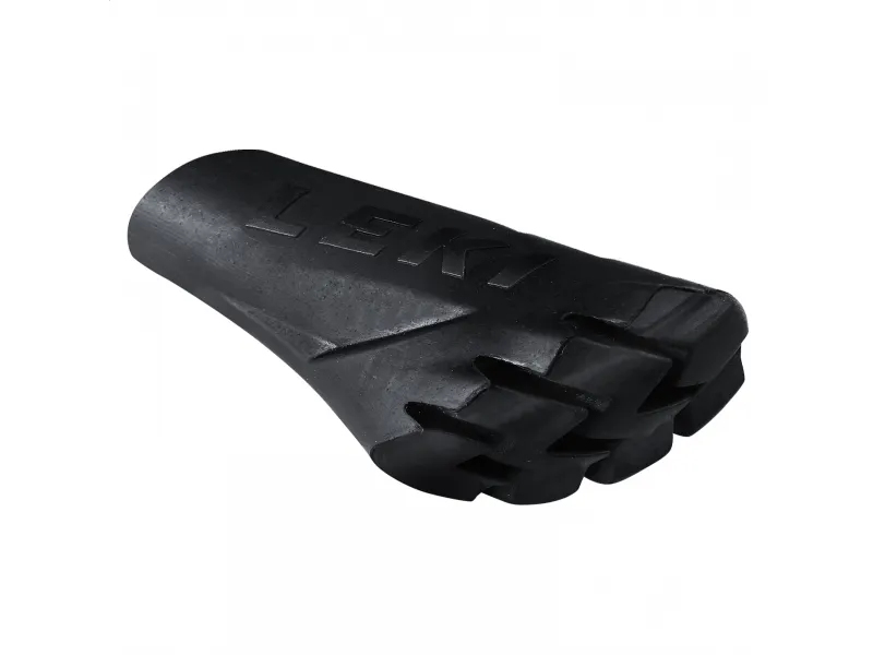 LEKI 882420103, Spaserstav, Tupp, Sort, Gummi, Leki, 1 stykker