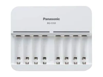 Panasonic eneloop BQ-CC63E - Batterilader - 8 x batterier lader - 1.5 A