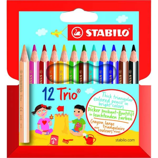 STABILO Trio, Flerfarget, Tsjekkisk Republikk, 4,2 mm, 10 mm, 127 mm, 117 mm