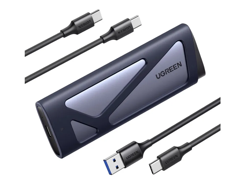 SSD-kabinett M.2 NVMe/SATA Ugreen CM767 2TB USB-C 3.1 G