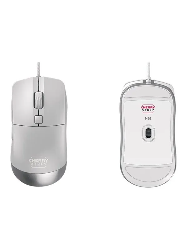 Cherry Xtrfy M50 - Gaming mus - Optisk - 5 - Hvit