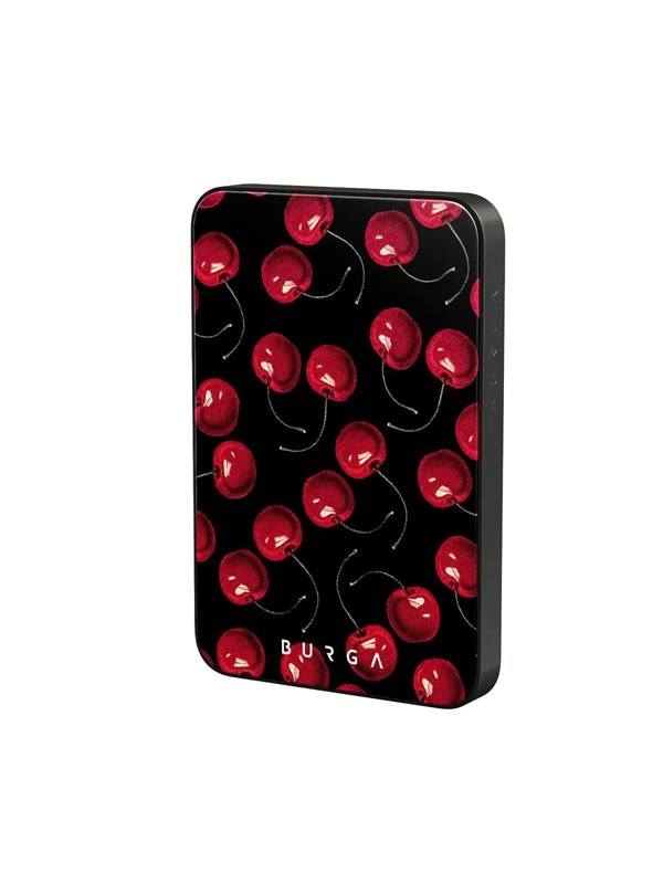 Burga Cherrybomb - MagSafe Power Bank 5000 mAh Gunmetal Nødlader - 5000 mAh