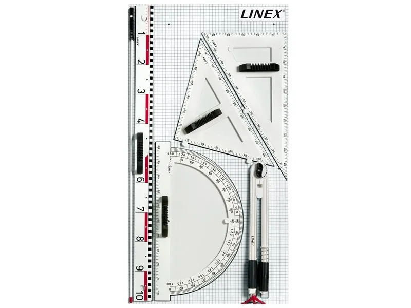 Linex 400053497, Skalalinjal, Isopor, Hvit, cm, 105 mm, 58 mm