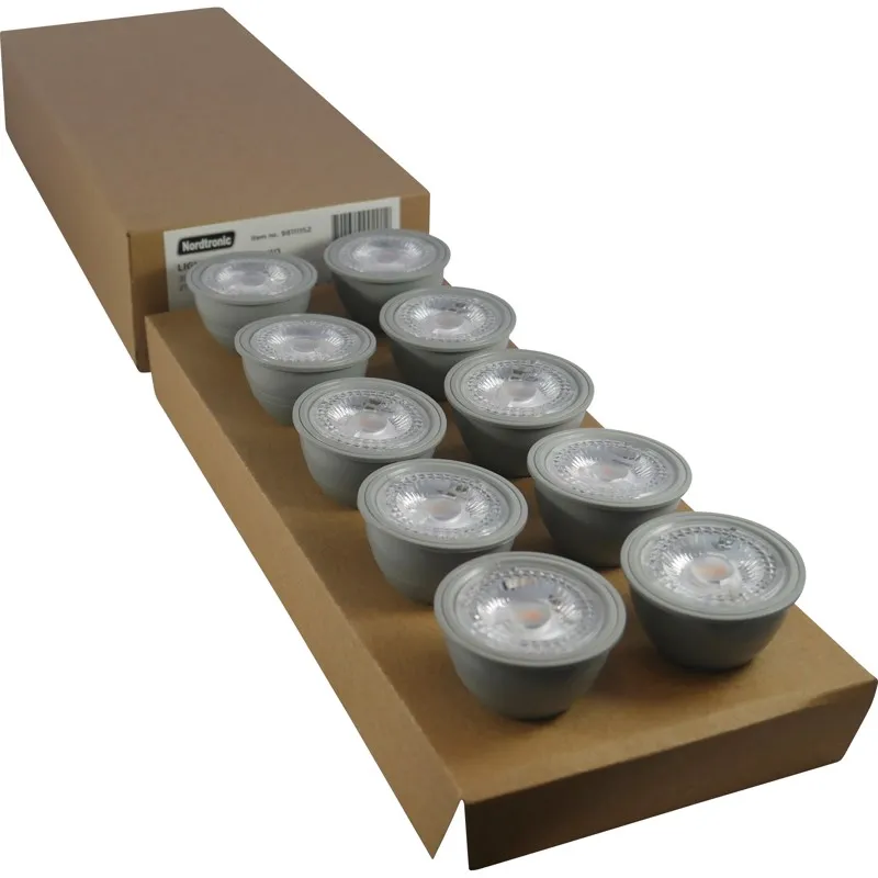 NORDTRONIC 10 stk. Lyskilde GU10