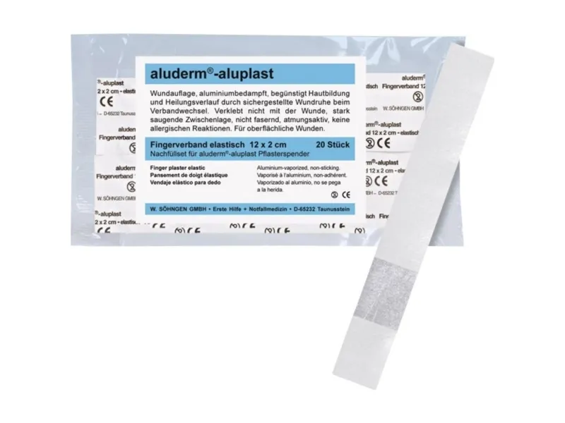 SÖHNGEN fingerplaster 1009914 hvit 2,0 x 12,0 cm 20 stk