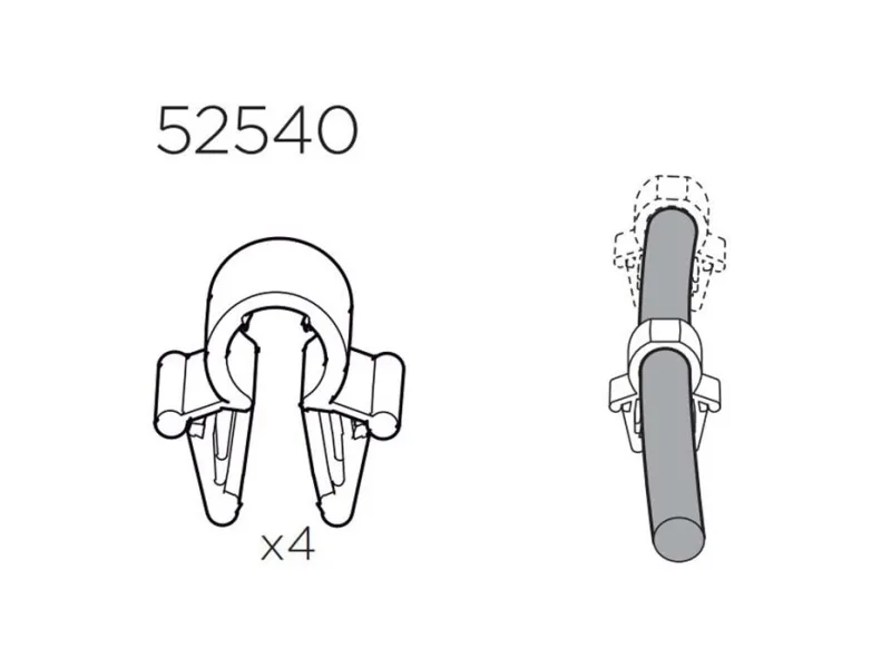 Thule Kabel Clips 925/927