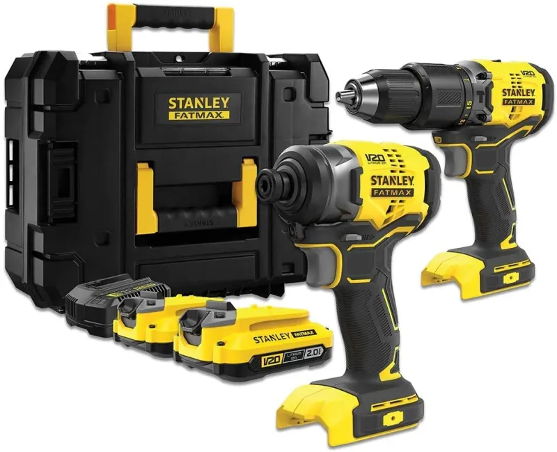 Stanley sett med elektroverktøy 6 deler (SFMCK465D2T-QW)