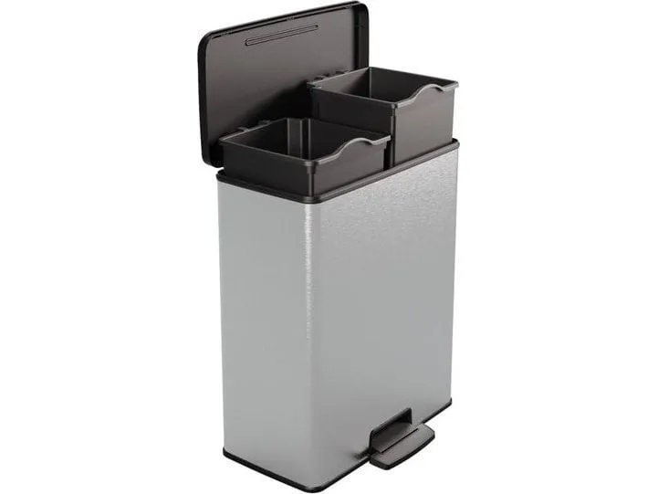 Avfallsbeholder Curver DECO BIN DUO 26L+26L Avfallsbeholder