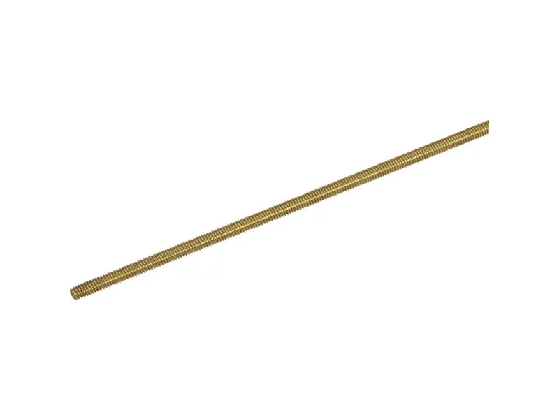 Reely 221789 gjengestang M6 50 cm messing, 1 stk