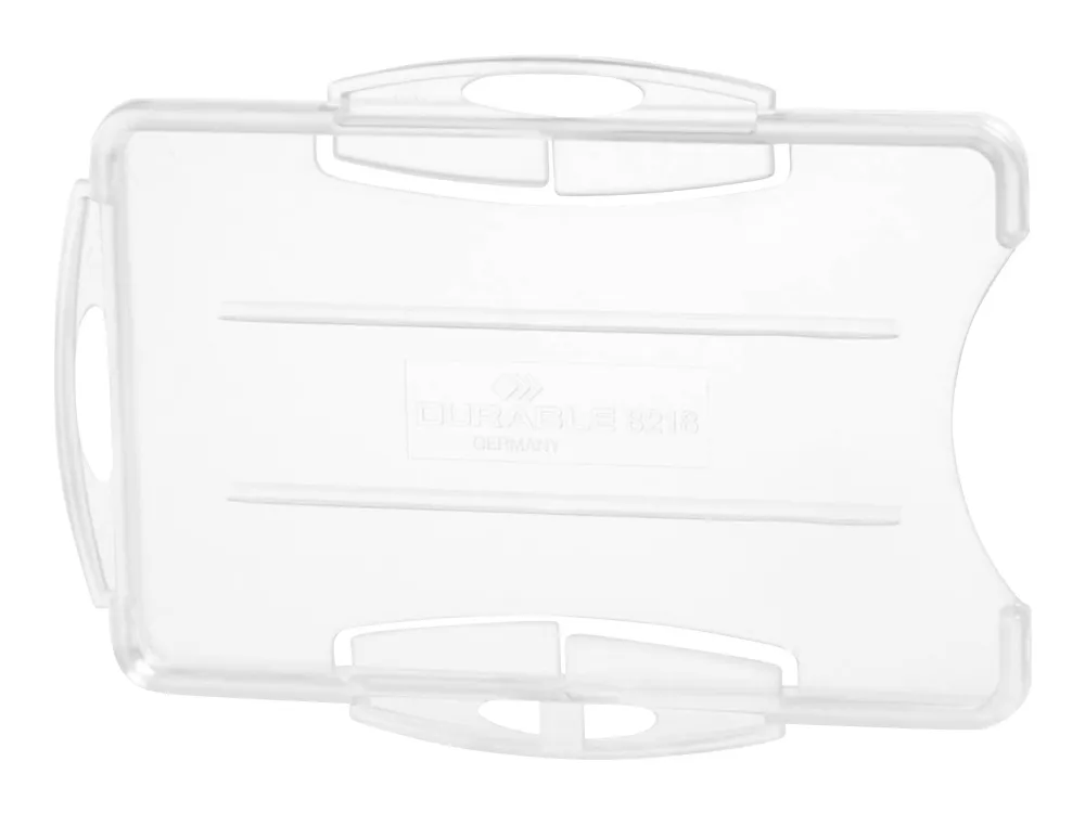 DURABLE - Navneskiltholder - for 54 x 85 mm - gjennomsiktig (en pakke 10)