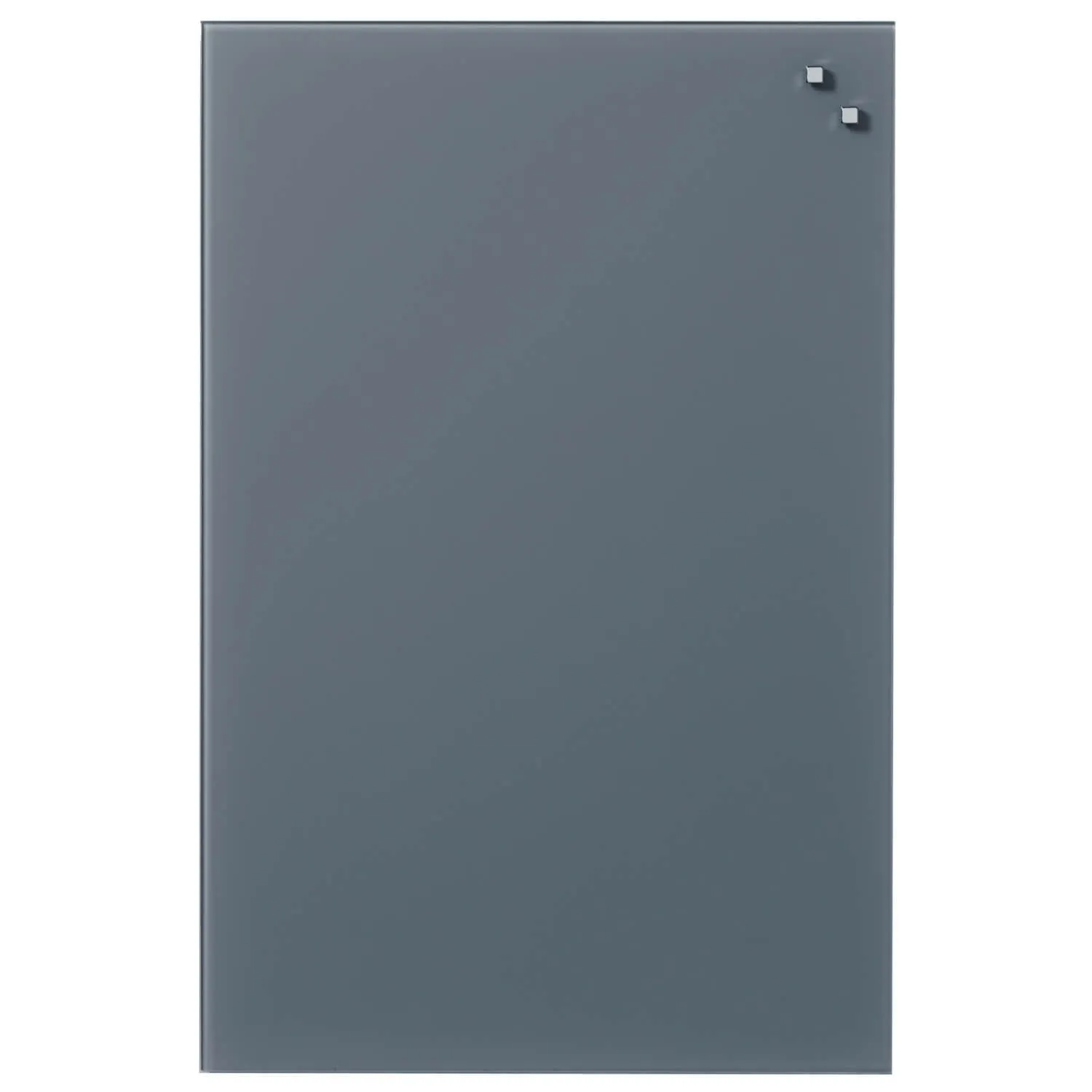 Magnetisk glastavle 40 x 60 cm grå