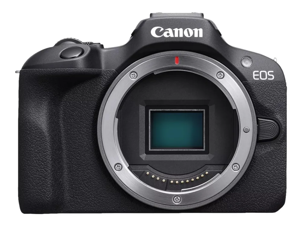 Canon EOS R100 - Digitalkamera - speilløst - 24.1 MP - APS-C - 4K / 29.97 fps - kun hus - Wi-Fi, Bluetooth