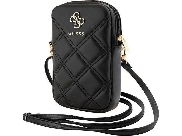 Guess veske GUWBZPSQSSGK svart/black Zip Quilted 4G