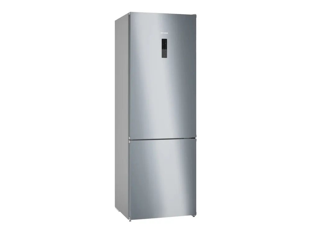 Siemens iQ300 KG49NXIBF - Kjøleskap/fryser - bunnfryser - bredde: 70 cm - dybde: 66.7 cm - høyde: 203 cm - 440 liter - Klasse B - rustfritt stål