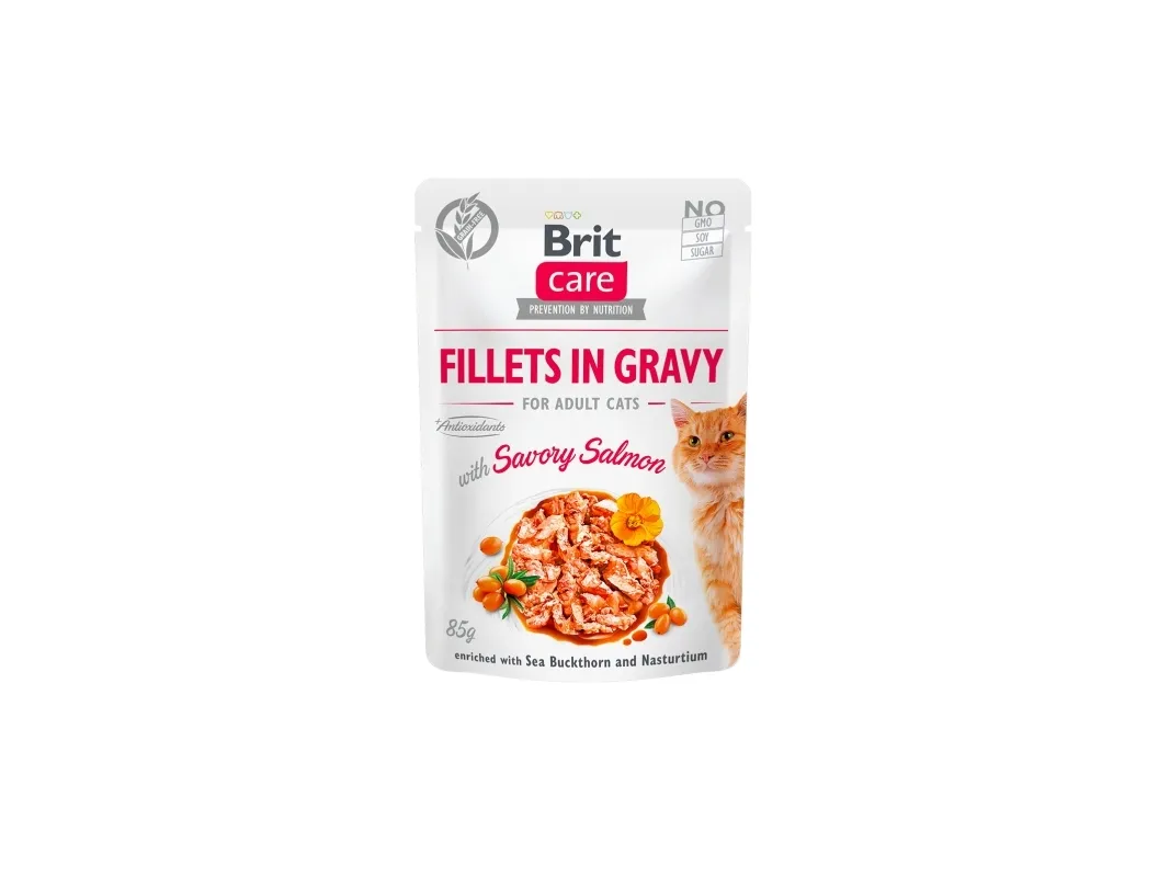 Brit Care, Voksen, Laks, 85 g, Kornfritt