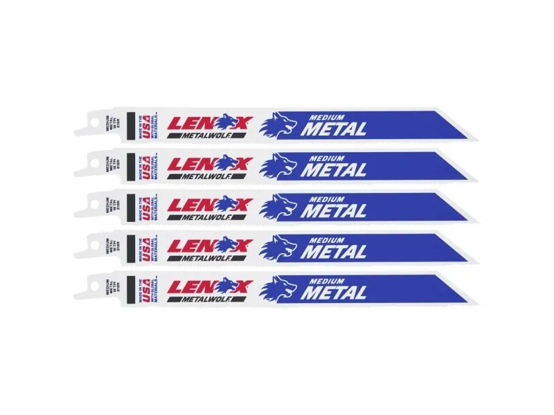 Lenox bajonetsavklinge 203mm - METALWOLF 203x19x0.9mm 18TPI t/metal 818r 5stk